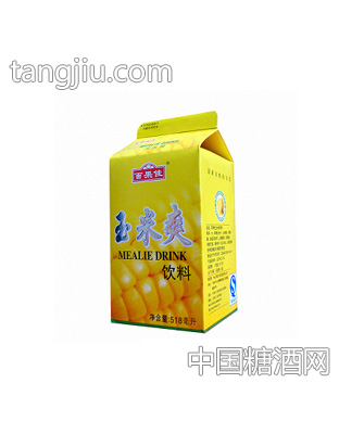 百果佳518ml玉米爽