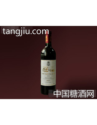 圣堡嘉龙培思德克红葡萄酒2010