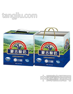 蒙古酸奶发酵型乳酸菌240mlx12盒