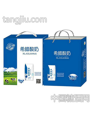 希腊酸奶手提装+礼盒200mlx12盒