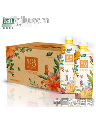 悦活果昔芒果百香果汁饮料