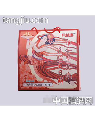 月球牌蝇蛆鸡蛋51枚礼盒装