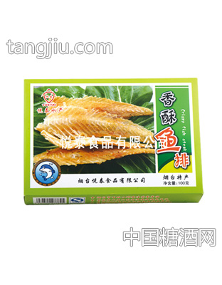 香酥鱼排100克