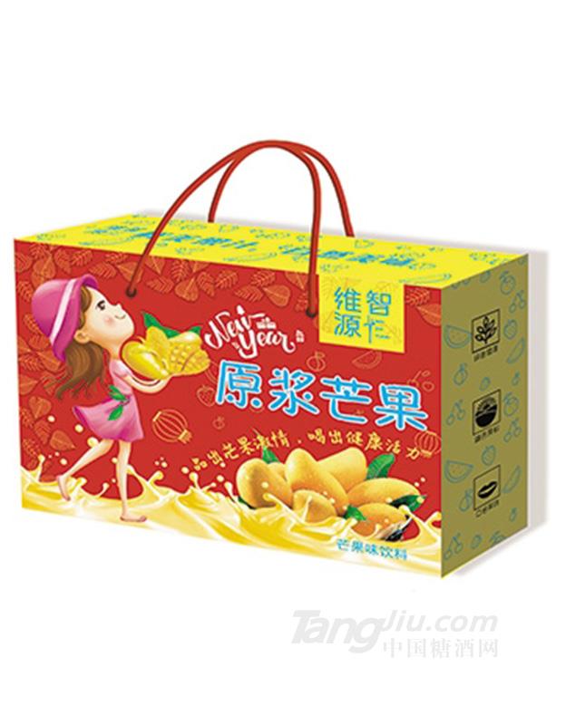 维智源原浆芒果果味饮料488mlx6盒