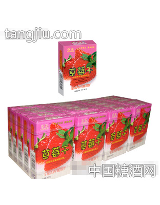 同裕纸盒装草莓干