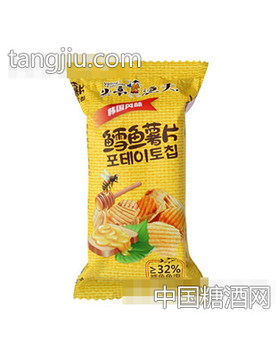 炎亭渔夫鳕鱼薯片蜂蜜味