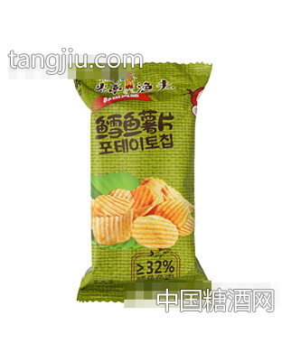 炎亭渔夫鳕鱼薯片芥末味