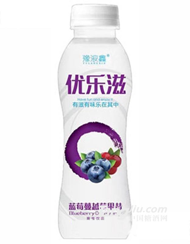 豫浪鑫优乐滋蓝莓蔓越莓果昔350ml
