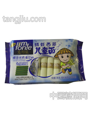 麦彤乐鲜虾西芹儿童面280g