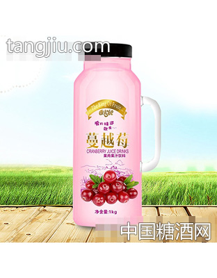 蔓越莓果肉果汁饮料1kg