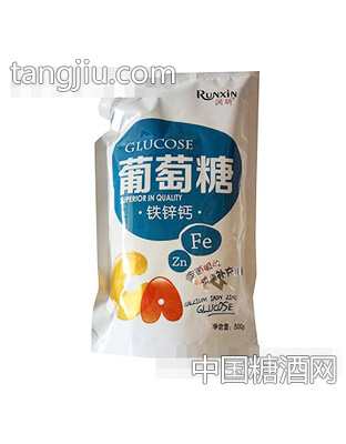 润昕葡萄糖铁锌钙500g