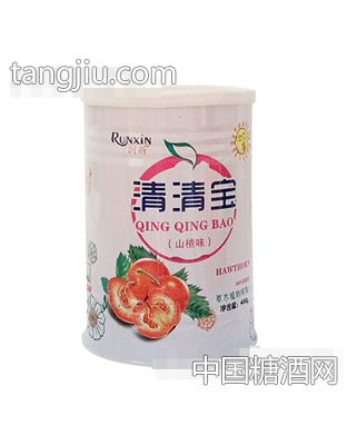 润昕清清宝山楂味400g