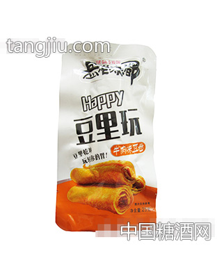 25g岳港渔都豆里玩（牛肉味）豆卷