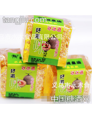 水蜜桃味水晶糕