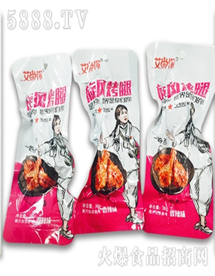 艾尚你旋风烤腿香辣味36g