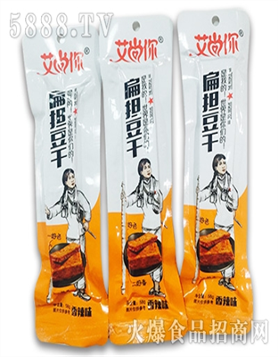 艾尚你扁担豆干香辣味58g