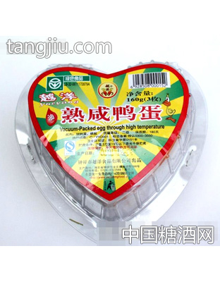 熟红心咸蛋160g