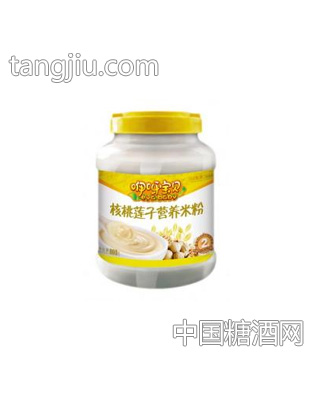 咿呀宝贝核桃莲子营养米粉
