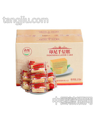 印尼千层蛋糕箱装