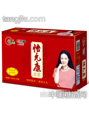 250mlx24盒怡元康凉茶