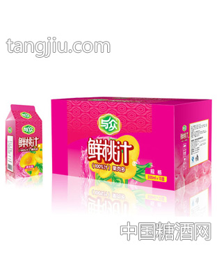 与众鲜桃汁