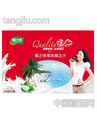 椰之哆果肉椰子汁