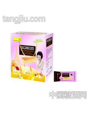 阳光西点1000g草莓味三明治