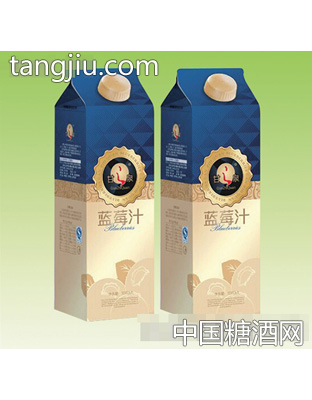 甘之泉蓝莓汁饮料1000ml