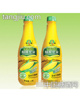 甘之泉粗粮世家玉米汁饮料1.25L
