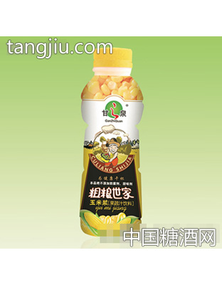 甘之泉粗粮世家玉米汁饮料480ml