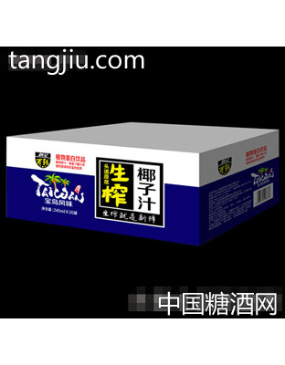 245ml1X20罐亲记百强生榨椰子汁