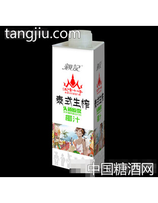 600ml亲记泰式生榨椰子汁