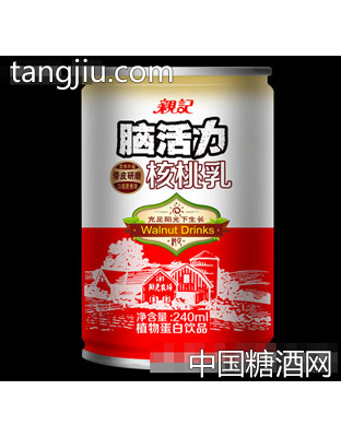 240ml脑活力矮罐核桃乳