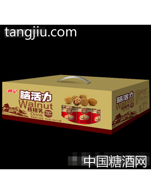 240mlX12罐亲记脑活力核桃乳礼盒.