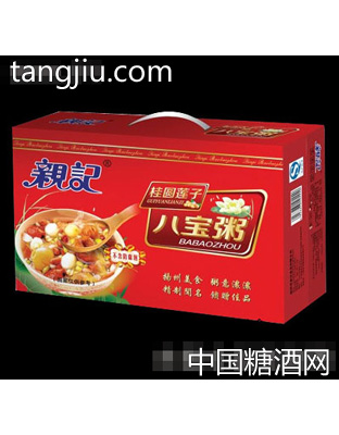 320gx6罐亲记桂圆莲子八宝粥礼盒