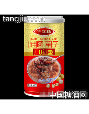 360g今世缘桂圆莲子八宝粥罐装