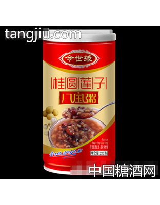 320g今世缘桂圆莲子八宝粥罐装
