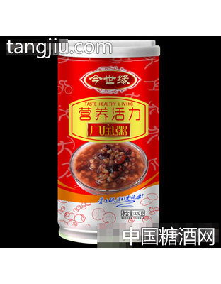 320g今世缘营养活力八宝粥罐装