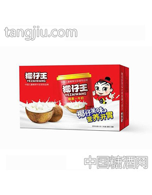 椰仔王椰果牛奶180g×20罐