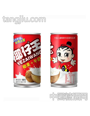 椰仔王椰果牛奶180g