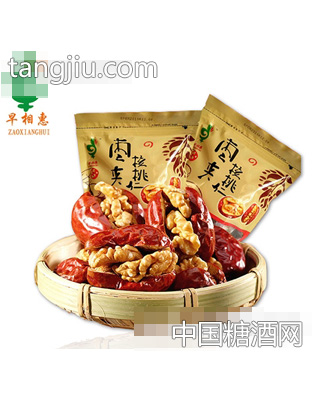 早相惠枣夹核桃仁袋装200g