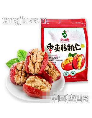 早相惠枣夹核桃仁458g袋