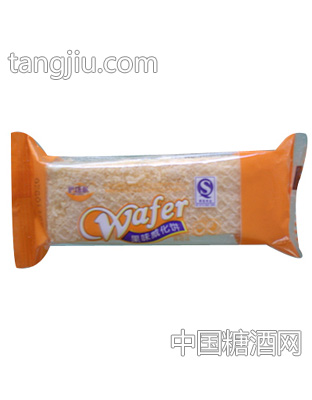 香橙果味威化饼