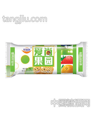 贝格尔艾尚果园果味威化饼干绿