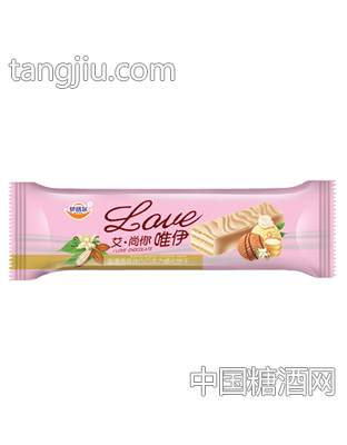 贝格尔艾尚你巧克力涂层威化饼干粉