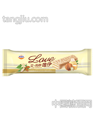 贝格尔艾尚你巧克力涂层威化饼干黄