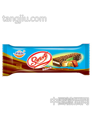 贝格尔黑巧克力涂层威化饼干蓝