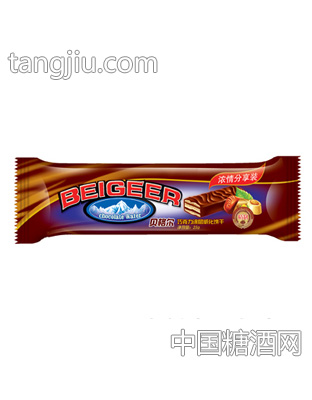贝格尔巧克力涂层威化饼干