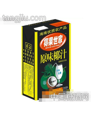 1升利乐包原味椰汁