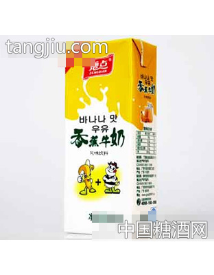 增点香蕉牛奶风味饮料